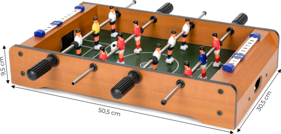 B2X Mini Table Football For Children, Two Balls And Guides på