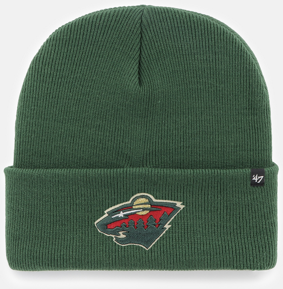 47 BRAND Minnesota Wild Beanie Haymaker på