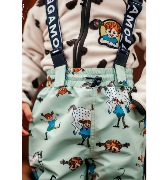 GEGGAMOJA Mint Pippi Longstocking Shell Pants på