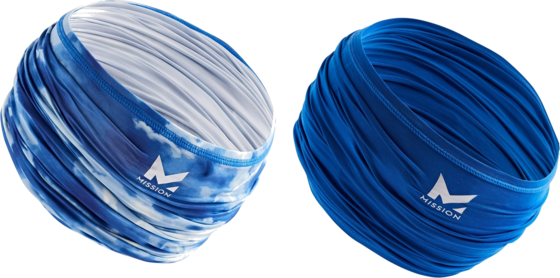 NORTHIX Mission - Cooling Kids Scarf Blue / Cloud på