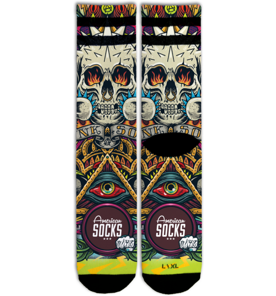 AMERICAN SOCKS Moshpit - Mid High på
