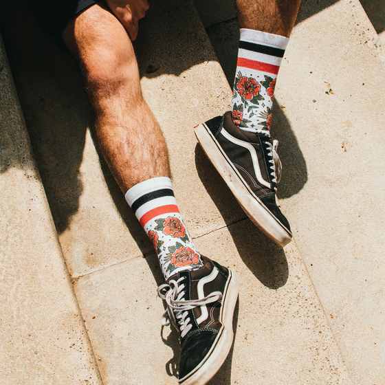 AMERICAN SOCKS Moth - Mid High på