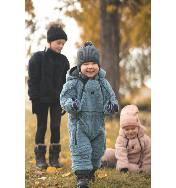 LINDBERG Muddus Pile Baby Overall, Windfleece på