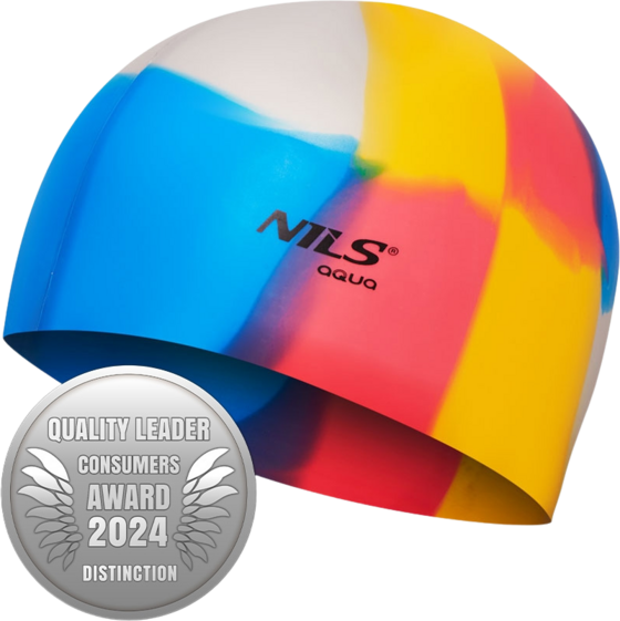 NORTHIX Multicolor M10 Silicone Swim Cap på