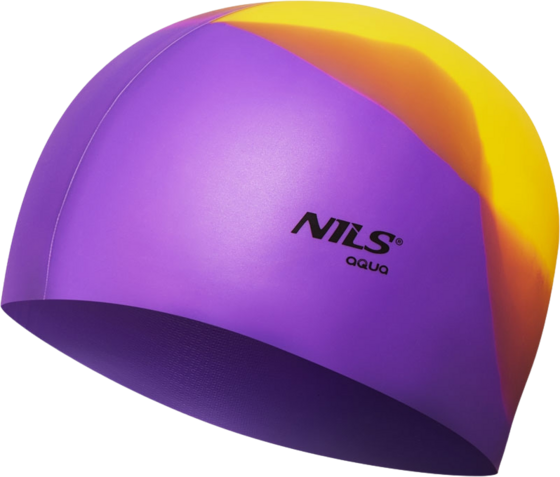 NORTHIX Multicolor Silicone Swimming Cap – Adult Size på