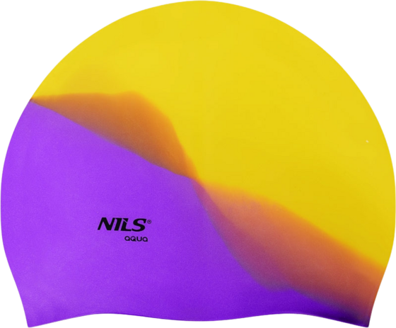 NORTHIX Multicolor Silicone Swimming Cap – Adult Size på