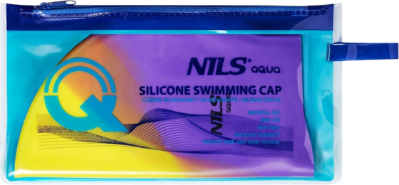 NORTHIX Multicolor Silicone Swimming Cap – Adult Size på
