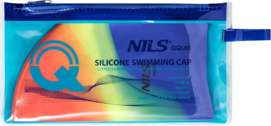 NORTHIX Multicolor Silicone Swimming Cap – Adult Size på