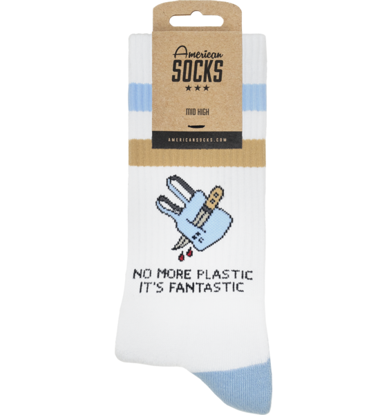 AMERICAN SOCKS No More Plastic - Mid High på
