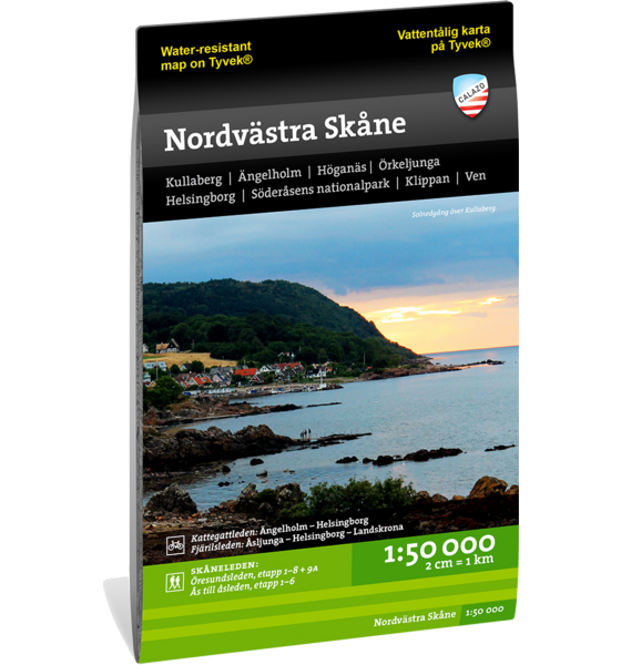 CALAZO Nordvästra Skåne 1:50.000 på