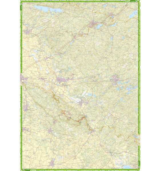 CALAZO Nordvästra Skåne 1:50.000 på