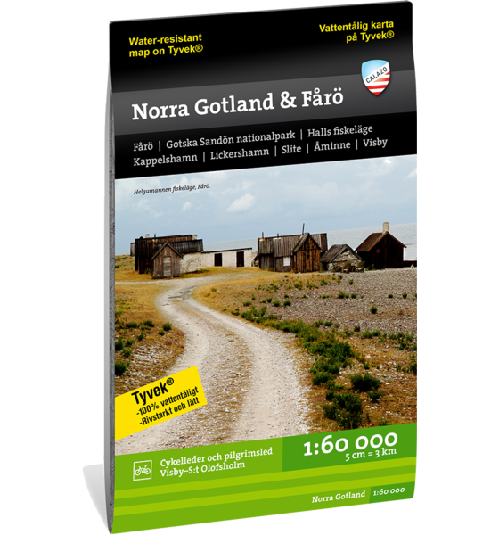 CALAZO Norra Gotland 1:60 000 på