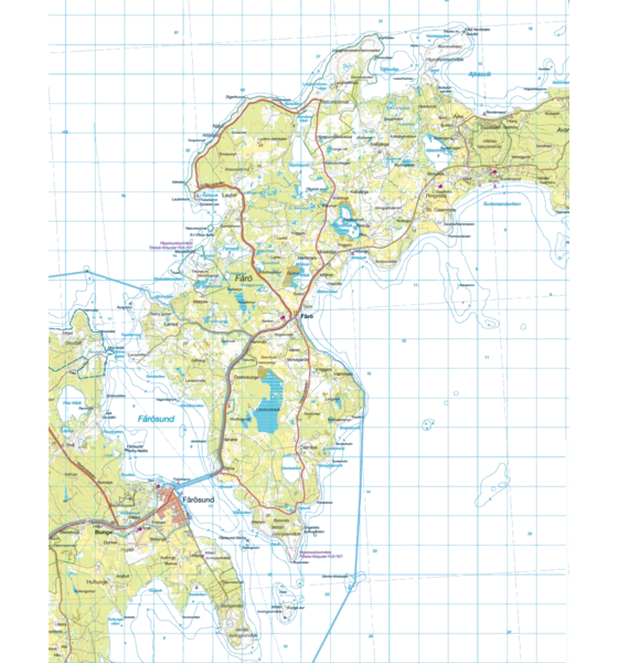 CALAZO Norra Gotland 1:60 000 på