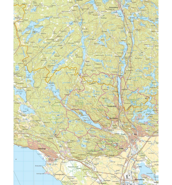 CALAZO Norrköping 1:50 000 på