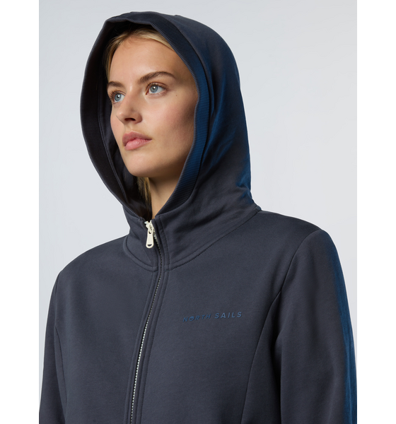 NORTH SAILS North Sails Full-zip Hoodie With Tonal Logo på