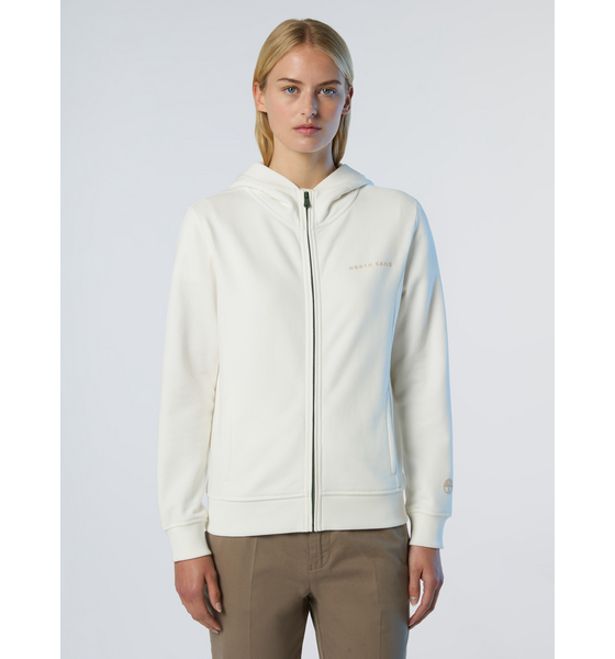 NORTH SAILS North Sails Full-zip Hoodie With Tonal Logo på