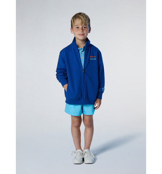 NORTH SAILS North Sails Full-zip Sweatshirt With Embroidery på