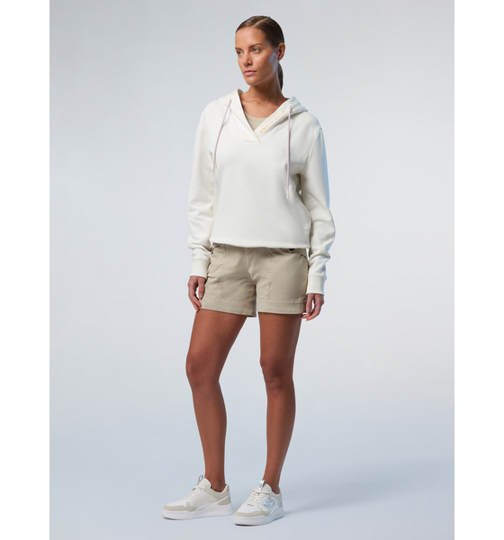 NORTH SAILS North Sails Hoodie V-neck With North Sails Print på