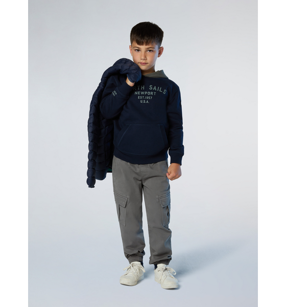 NORTH SAILS North Sails Hoodie With Newport Print på