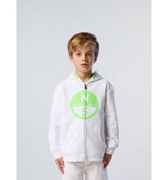 NORTH SAILS North Sails Hoodie Zipper With Maxi Logo på