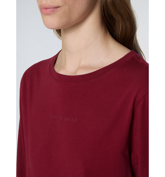 NORTH SAILS North Sails Long-sleeved T-shirt With Raised Logo på