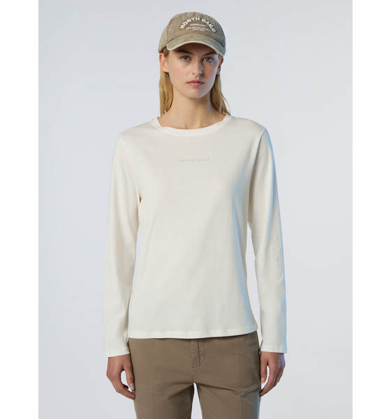 NORTH SAILS North Sails Long-sleeved T-shirt With Raised Logo på