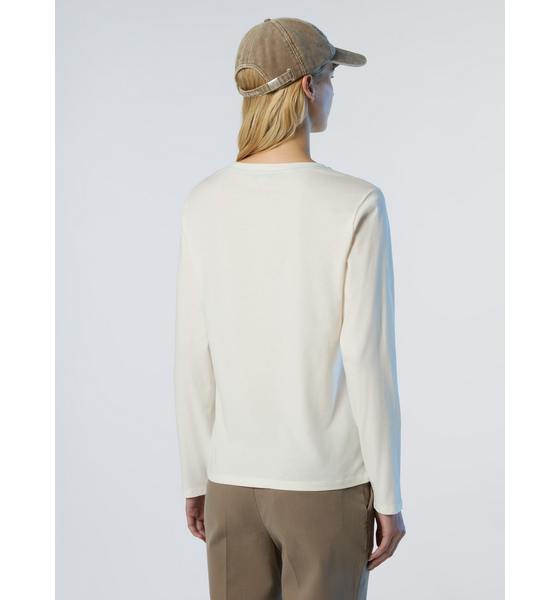 NORTH SAILS North Sails Long-sleeved T-shirt With Raised Logo på