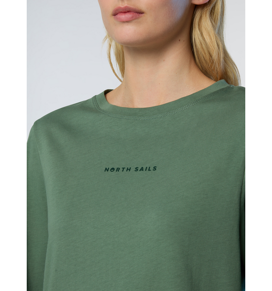 NORTH SAILS North Sails Long-sleeved T-shirt With Raised Logo på