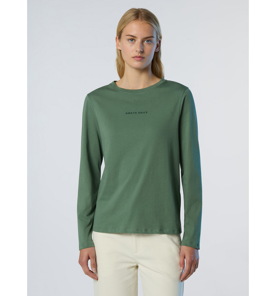 NORTH SAILS North Sails Long-sleeved T-shirt With Raised Logo på