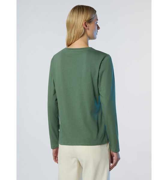 NORTH SAILS North Sails Long-sleeved T-shirt With Raised Logo på