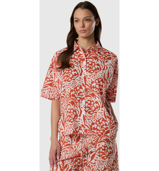 NORTH SAILS North Sails Muslin Shirt With Coral Print på