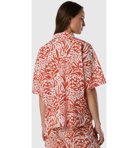 NORTH SAILS North Sails Muslin Shirt With Coral Print på