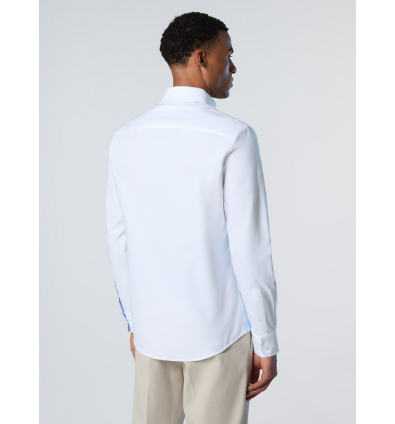 NORTH SAILS North Sails Oxford Shirt With Embroidered Logo på