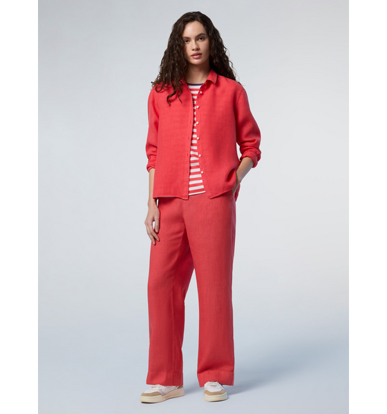 NORTH SAILS North Sails Pants Wide-leg Linen på