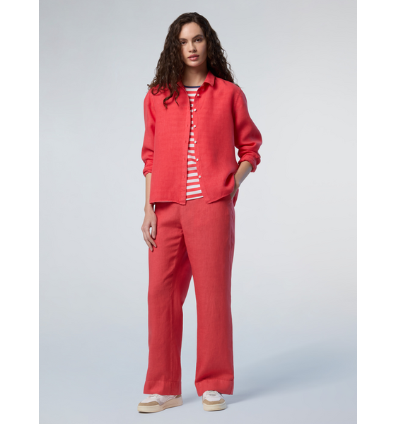 NORTH SAILS North Sails Pants Wide-leg Linen på