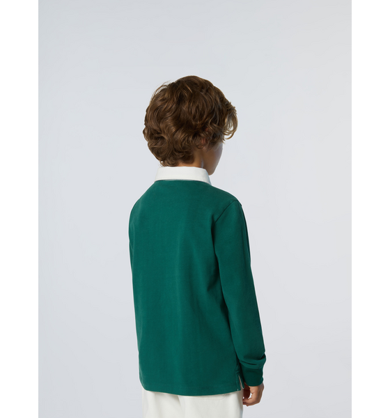 NORTH SAILS North Sails Polo Shirt Long-sleeved With Logo Patch på