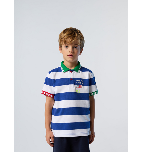 NORTH SAILS North Sails Polo Shirt Striped Jersey på