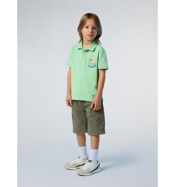 NORTH SAILS North Sails Polo Shirt With Palm Tree Print på