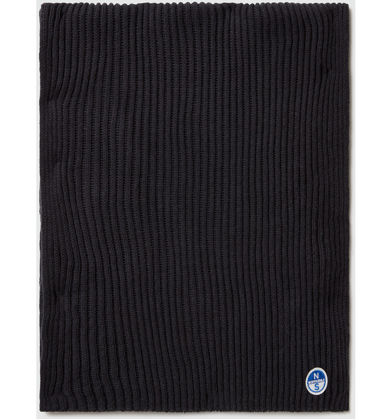 NORTH SAILS North Sails Scarf Wide-rib Knit With Logo Patch på