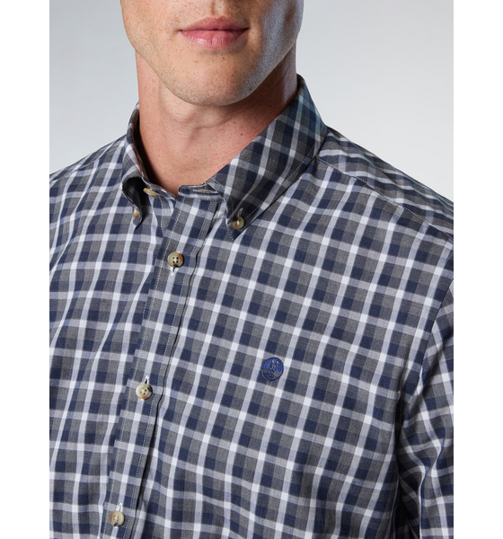 NORTH SAILS North Sails Shirt Checked Poplin på