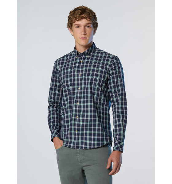 NORTH SAILS North Sails Shirt Checked Poplin på