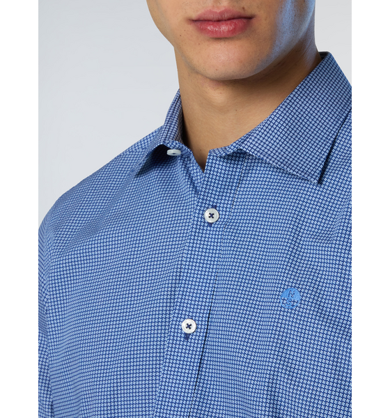 NORTH SAILS North Sails Shirt Patterned Poplin på