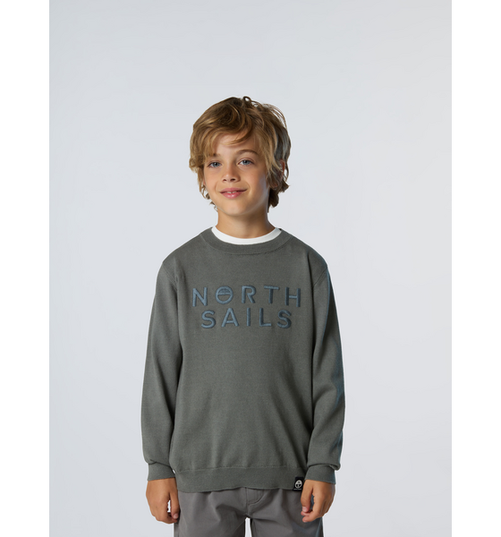 NORTH SAILS North Sails Sweater Crew-neck With Embroidery på