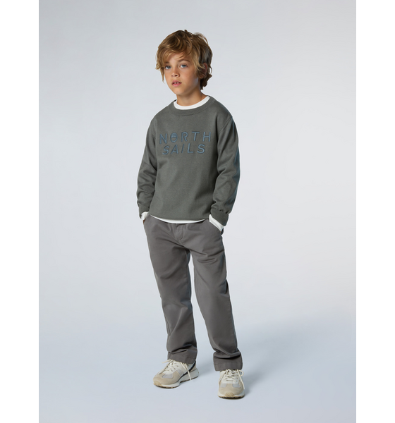 NORTH SAILS North Sails Sweater Crew-neck With Embroidery på