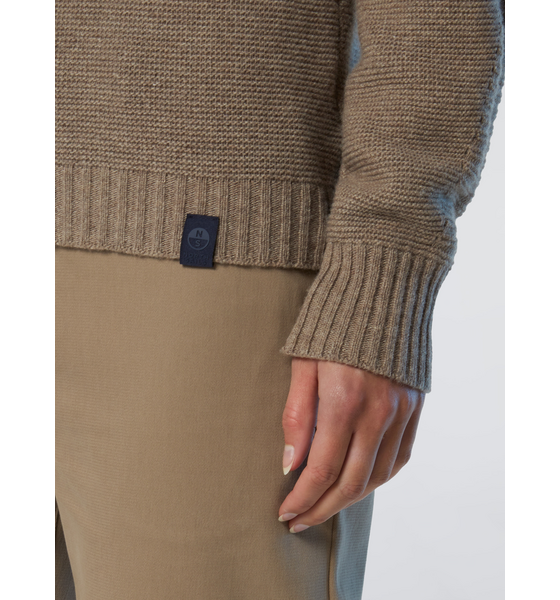 NORTH SAILS North Sails Sweater Mock-neck Saddle Shoulder på