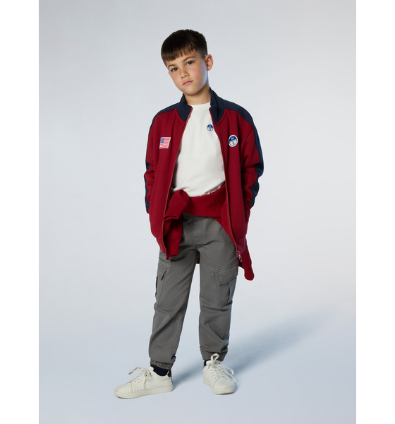 NORTH SAILS North Sails Sweatshirt Full-zip With American Flag på