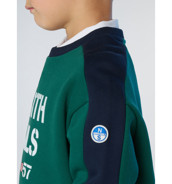 NORTH SAILS North Sails Sweatshirt With Flock Print på