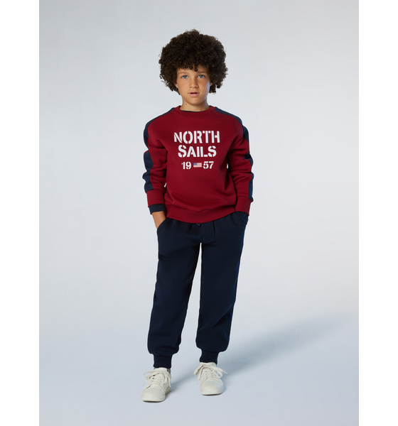 NORTH SAILS North Sails Sweatshirt With Flock Print på