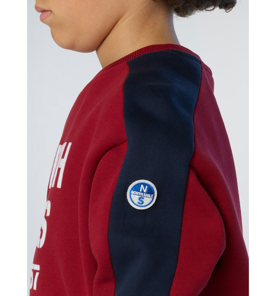 NORTH SAILS North Sails Sweatshirt With Flock Print på