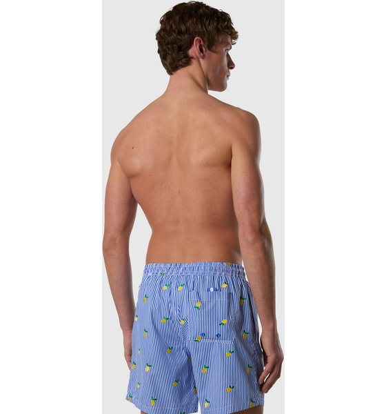 NORTH SAILS North Sails Swim Shorts Embroidered Pinstripe på